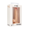 Realrock By Shots RealRock Premium Model 8" Anatomical System with Suction Cup, rusvai gelsvas, 20 cm