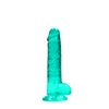 Realrock By Shots Realrock silikoninė dildo su stipriu siurbtuku 19 cm