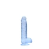 Realrock By Shots Realistiškas dildo su kamuoliukais - 6""""/ 15 cm