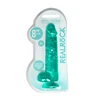Realrock By Shots REALROCK Crystal Clear 21 cm Intimate Model with Suction Cup Balls