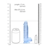 Realrock By Shots Realistiškas dildo su kamuoliukais - 6""""/ 15 cm