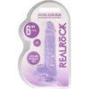 Realrock By Shots REALROCK Crystal Clear 17cm Intimate Machine with Sturdy Suction Base