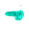 Realrock By Shots REALROCK Crystal Clear 21 cm Intimate Model with Suction Cup Balls