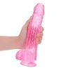 Realrock By Shots Realistiškas dildo su kamuoliukais - 10""""/ 25,4 cm