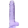 Realrock By Shots REALROCK Crystal Clear Model 9 - Transparent Anatomical System 23 cm