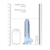 Realrock By Shots Realrock Realistinis dildo su kamuoliukais - 7"/ 19 cm