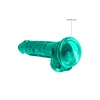 Realrock By Shots Realrock silikoninė dildo su stipriu siurbtuku 19 cm