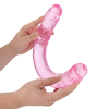 Realrock By Shots RealRock Crystal Clear Double Ended Model 45cm - Phthalate-Free Design