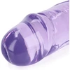 Realrock By Shots REALROCK Crystal Clear Double Model 45 cm - Transparent Intimate System