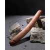Realrock By Shots RealRock Slim Double Ended Model 35.6 cm - Tan, Flexible Design