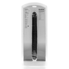 Realrock By Shots RealRock Slim Double Ended 14'' Intimate Machine Juodas Flexible 35.6cm