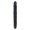Realrock By Shots RealRock Slim Double Ended Model 30.5 cm Juodas - Flexible Intimate Toy