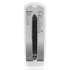 Realrock By Shots RealRock Slim Double Ended Model 30.5 cm Juodas - Flexible Intimate Toy