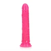 Realrock By Shots REALROCK Glow Slim Model with Suction Base 20 cm - Luminous Surface