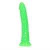 Realrock By Shots REALROCK Slim Intimate Model Glow in the Dark 20 cm Suction Cup