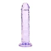 Realrock By Shots RealRock Crystal Clear Intimate Model 6" with Suction Base Transparent