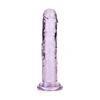 Realrock By Shots RealRock Crystal Clear Intimate Model 6" with Suction Base Transparent