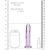 Realrock By Shots Tiesus tikroviškas dildo su siurbtuku - 6'' / 14,5