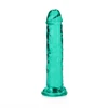 Realrock By Shots Tiesus tikroviškas dildo su siurbtuku - 6'' / 14,5