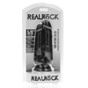 Realrock By Shots RealRock Two-in-One Juodas Dual-Ended Intimate Model 12.7/15.2 cm