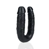 Realrock By Shots RealRock U-Shaped Intimate Duo Model 12.7 cm Juodas Flexible Design