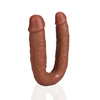 Realrock By Shots RealRock U-Shaped Double Model 12.7 cm Tan - Dual-Ended System