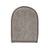Touche By Shots Touche Bath Mitt Flax &amp; Hemp with Charcoal Dual-Sided Exfoliator