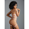 Allure Claire Two-Piece Adjustable Strap Set Juodas One Size