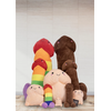 Shots Plushie 60 cm - Soft Decorative Plush Toy, Light Rožinė