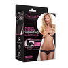 Secrets Vibrating Panties Secrets Vibrating Panties - Lace Thong Juodas vibruojančios kelnaitės