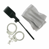 Sex&amp;Mischief S&amp;M Bondage Escape Kit - Compact Priedas Set with Handcuffs &amp; Crop