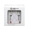Cecotec S&amp;M - Ruby Juodas Nipple Clips
