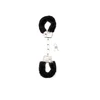 Shots Rožinė Ouch! Furry Handcuffs Rožinė - Adjustable Soft Restraint System