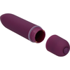 Shots Power Bullet Mini Vibrator 10 Modes Atsparus vandeniui Juodas