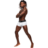 Male Power Modal Rib Pouch Short L Baltas - Comfort Fit, Mid Thigh