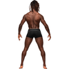 Male Power Modal Rib Pouch Short XL Juodas - Comfort Waistband