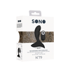 Sono By Shots SONO No.79 Rechargeable Silicone Massager with Remote, Juodas