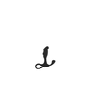 Sono By Shots Easytoys Anal Series Curved Prostate Stimulator Juodas-Pilkas Ergonomic Design