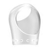 Sono By Shots Shots No.45 Silicone Support Ring with Dual Ball Strap Juodas