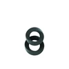 Sono By Shots SINNERGEE No.24 Silicone Ring Set Juodas &amp; Pilkas Adjustable 2 Sizes