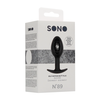 Sono By Shots SONO No.89 Silicone Plug with Kinetic Ball, 8.3 cm, Juodas
