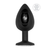 Sono By Shots SONO Model No.91 Intimate Silicone Plug with Movement System 9.5cm Juodas