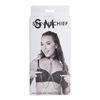 Sportsheets Collar Sportiniai lakštai – Sex &amp; Mischief Amor apykaklė su spenelių papuošalais