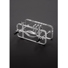 Steel By Shots Master Series Acrylic Restraint Device with Spiked Surface, Transparent