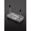 Steel By Shots Master Series Acrylic Restraint Device with Spiked Surface, Transparent