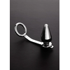 Steel By Shots Mystim Pikes Peak Stainless Steel Intimate Ring &amp; Plug System 50x100mm