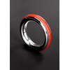 Steel By Shots Cazzo Tensions 2 Stainless Steel Ring with Silicone Inlay 50mm