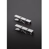 Steel By Shots Ouch! Heavy Duty Stainless Steel Clothespin-Style Nipple Clamps Sidabrinis