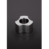 Steel By Shots Ouch! Deluxe Magnetic Stainless Steel Ball Stretcher - 36 mm, Sidabrinis