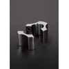 Steel By Shots Ouch! Deluxe Magnetic Stainless Steel Ball Stretcher - 36 mm, Sidabrinis